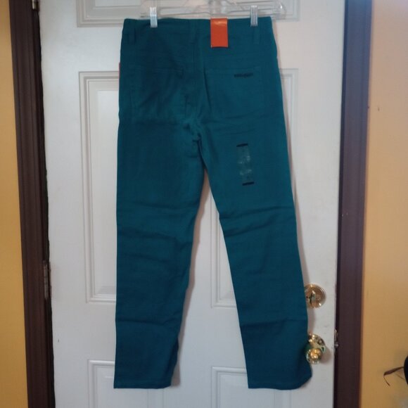 Nike 6.0 Aqua Blue Denim Jeans 18 Youth - Picture 6 of 13